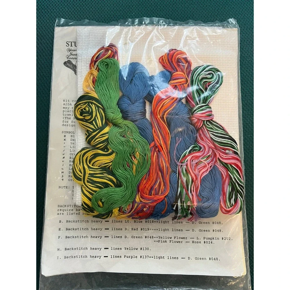 Studio M Needle  Craft Collection My Garden Cross  Stitch Kit‎ 17